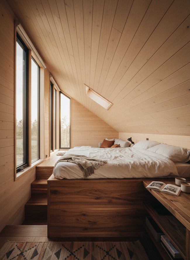 Angled Ceiling Sleep Zone