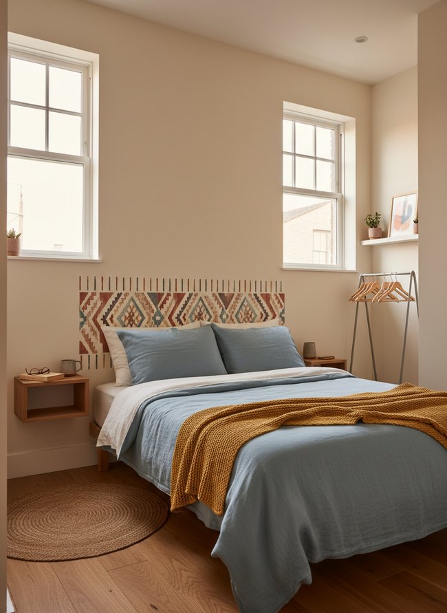 Removable Decal Headboard
