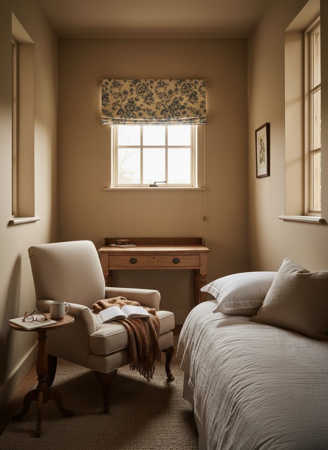 Fabric Pelmet Window Design