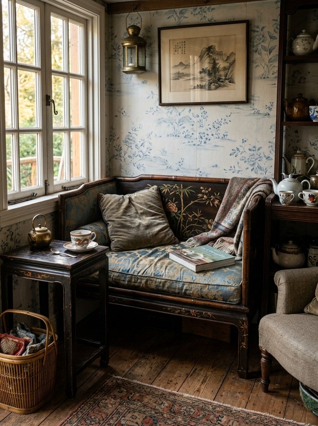 Chinoiserie Teahouse Nook