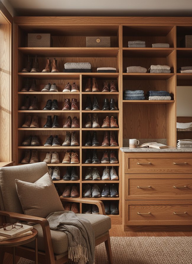 Built-In Closet Organizer