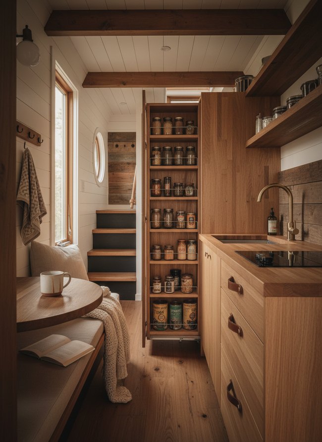 Slide-Out Pantry Kitchen
