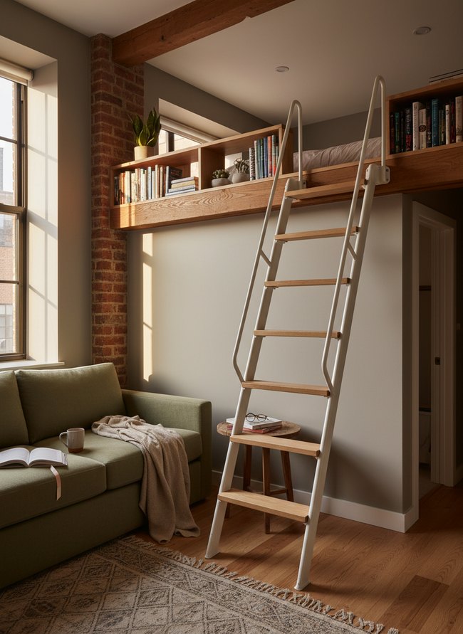Compact Spiral Ladder