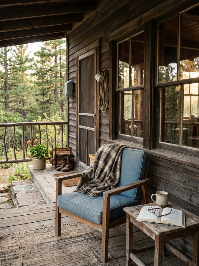 Americana Cabin Porch