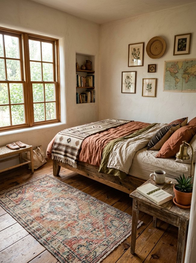 Tribal Earthy Bedroom