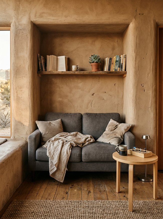 Desert Clay Wall Niche