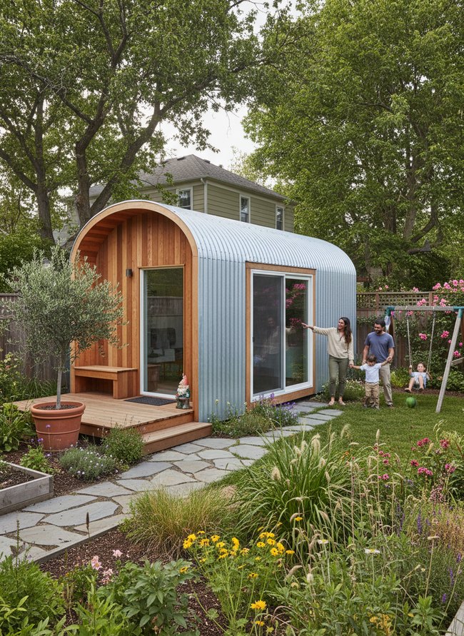 Curved Roof Unique Design
