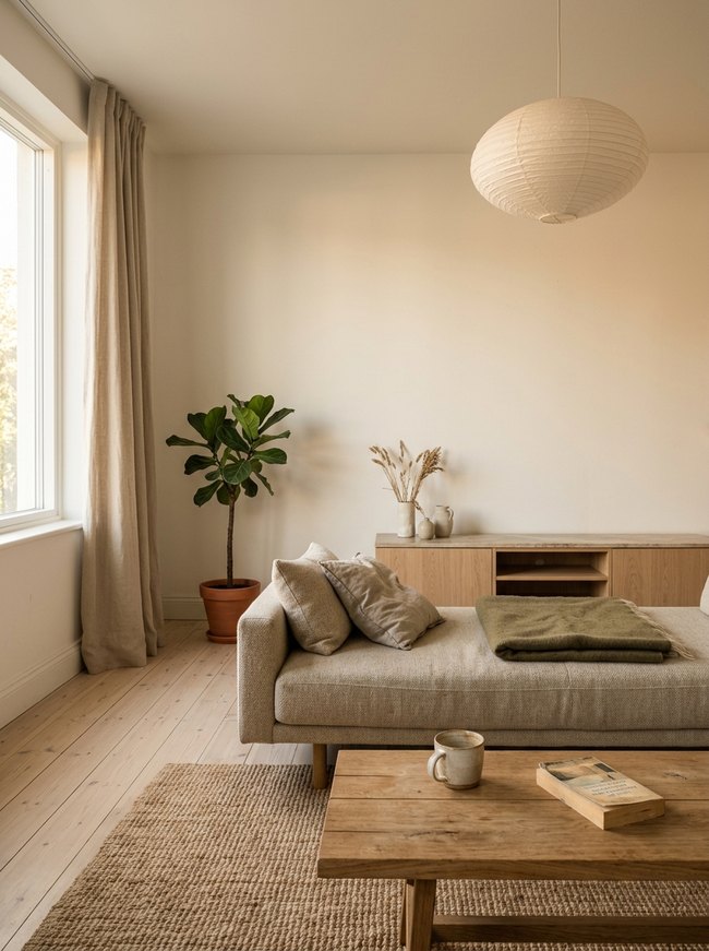 Simple Fabric Window Treatment