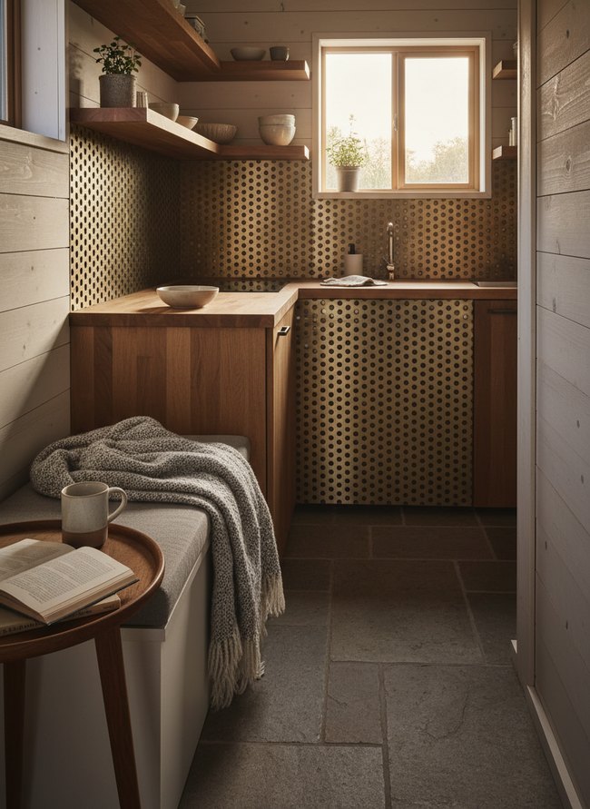 Perforated Metal Accent