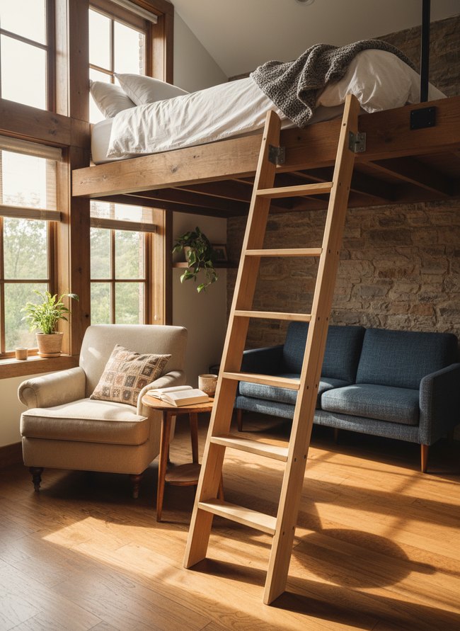 Foldaway Plank Ladder