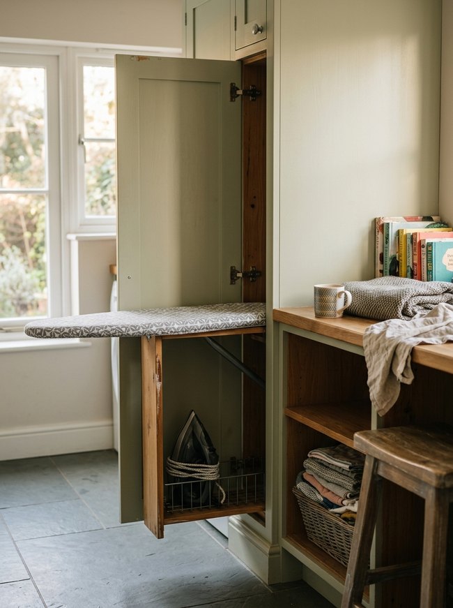 Pocket Wall Ironing Board