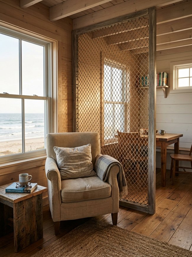 Fisherman's Net Room Divider