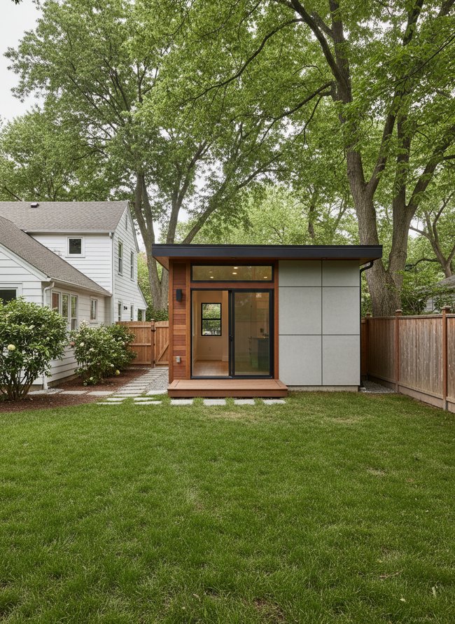 Modern Detached Backyard Unit
