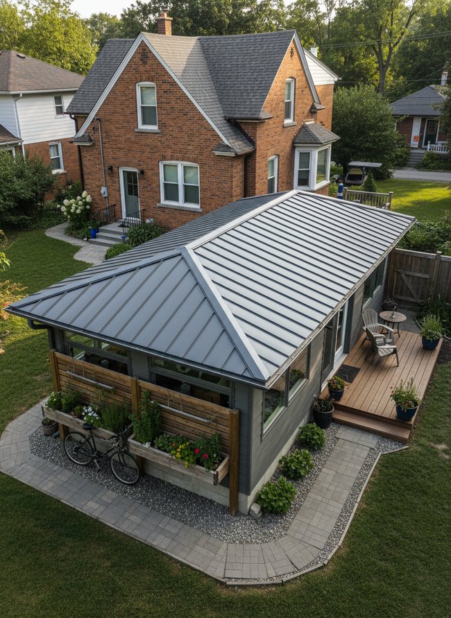 Durable Metal Standing Seam