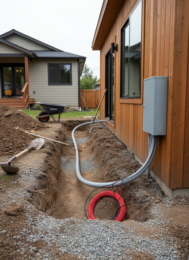 Underground Conduit Installation