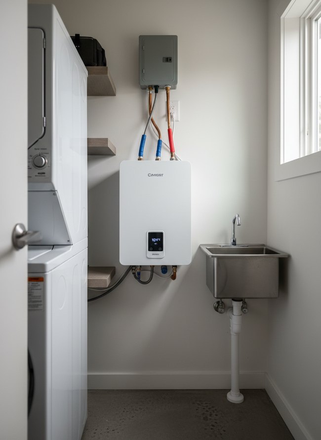 Compact Electric Wall-Mount Heater