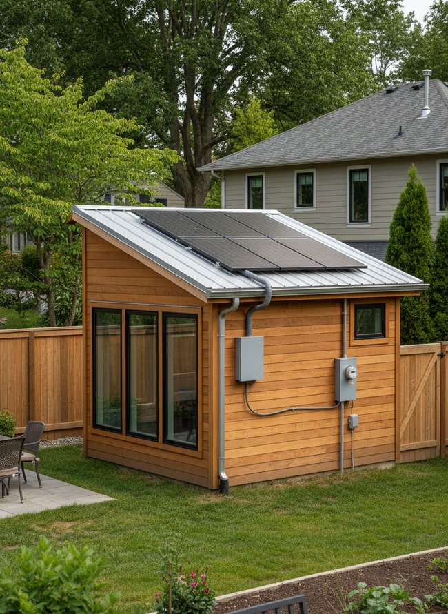 Compact Rooftop Grid-Tie System