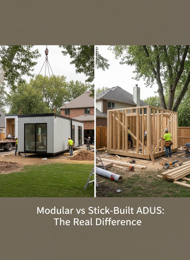 Modular Backyard Studio Build