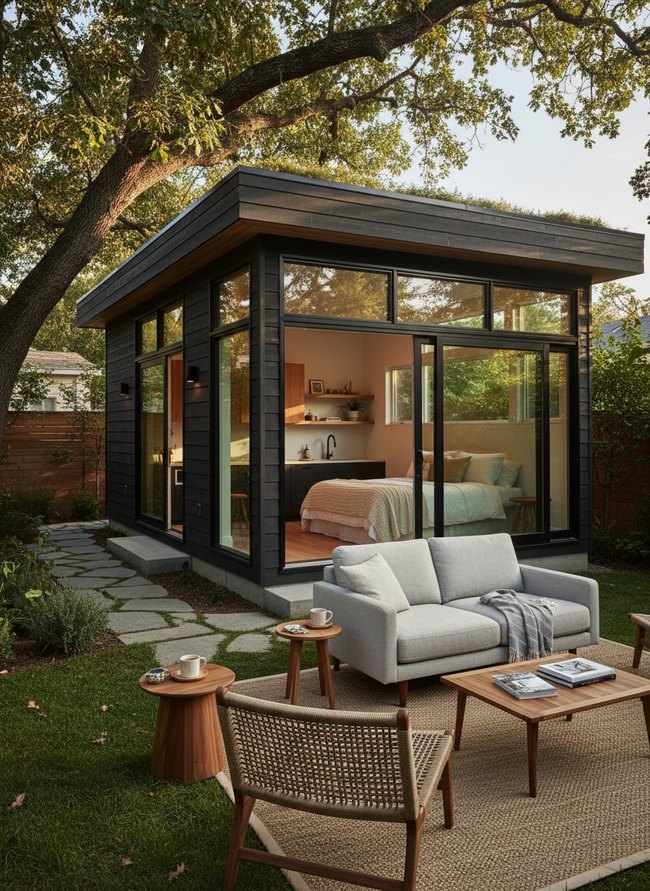 Modern Compact Guest Retreat