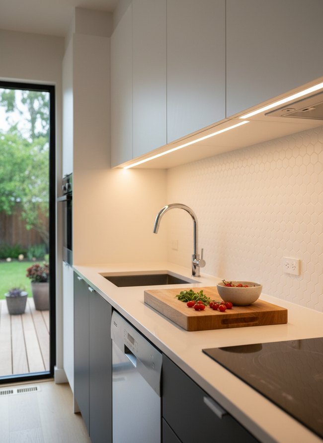 Sleek Under-Cabinet Bar Light