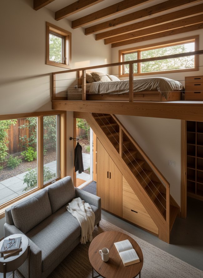 Overhead Storage Bedroom Loft