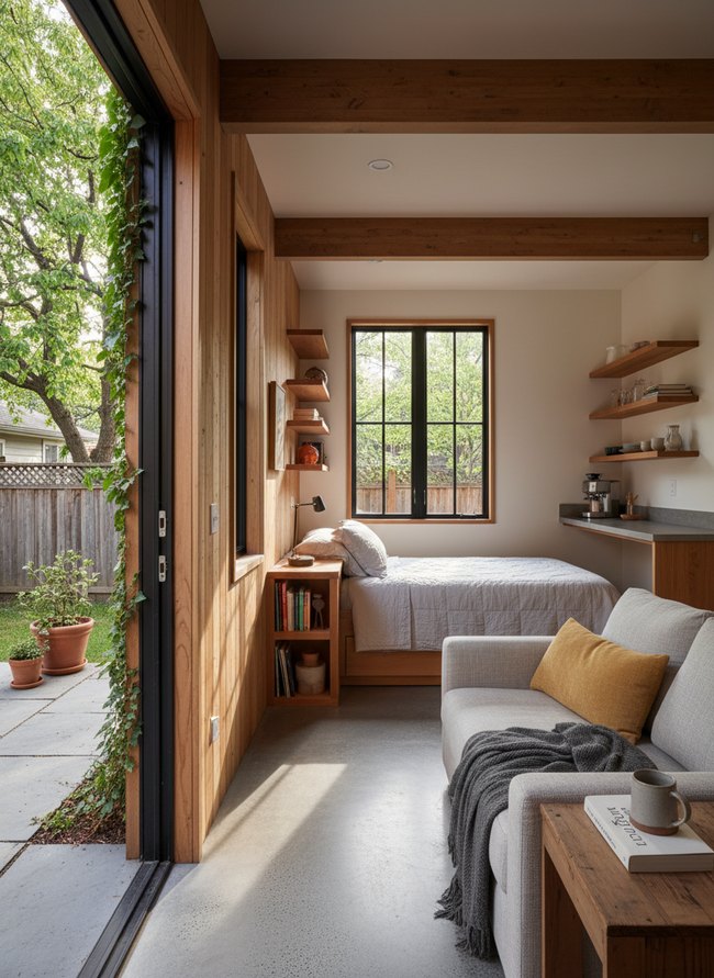 Urban Backyard Studio Dwelling