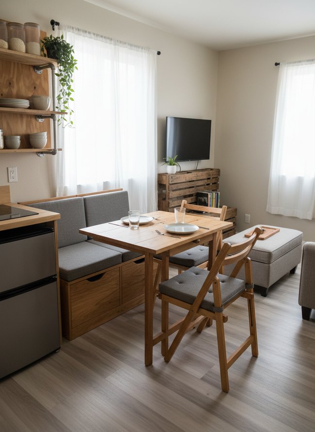 Compact Convertible Dining Nook