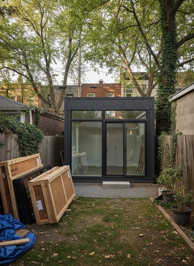 Compact Urban Backyard Unit
