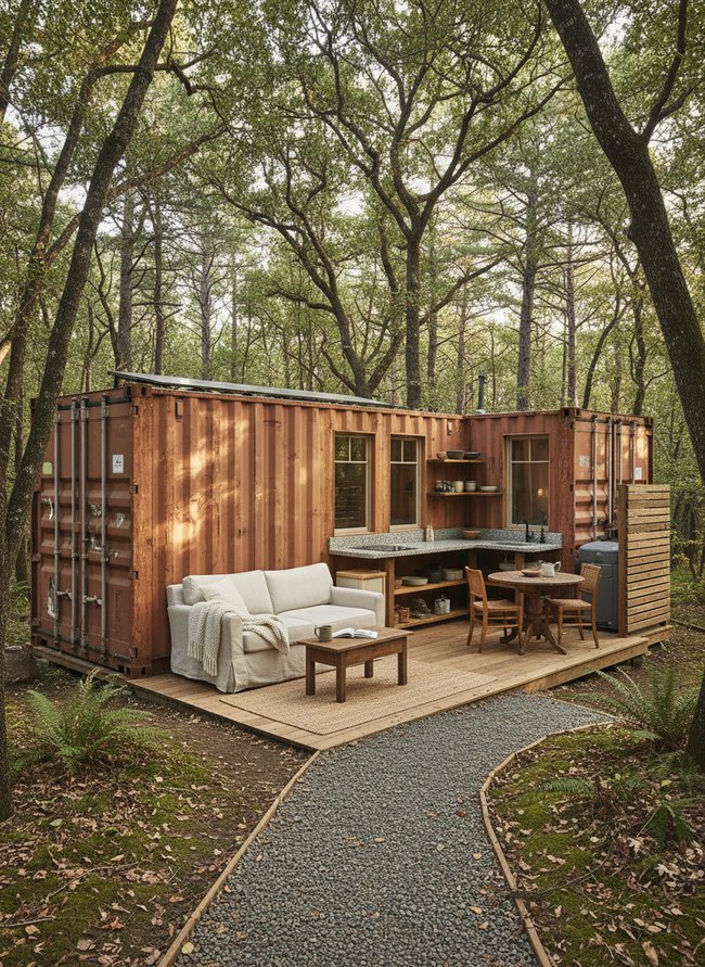 Rustic Woodland Shipping Sanctuary