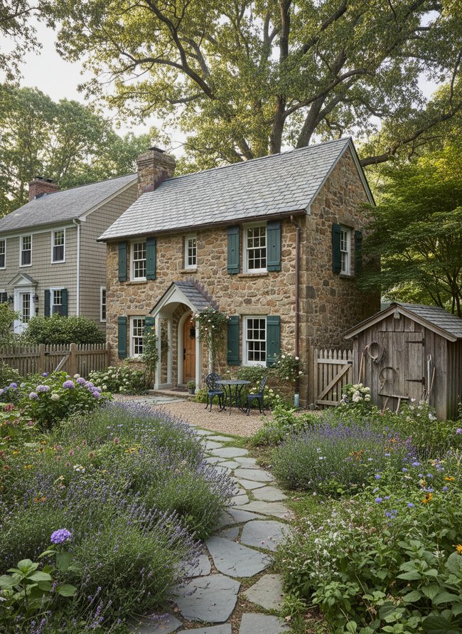 Storybook Stone Facade