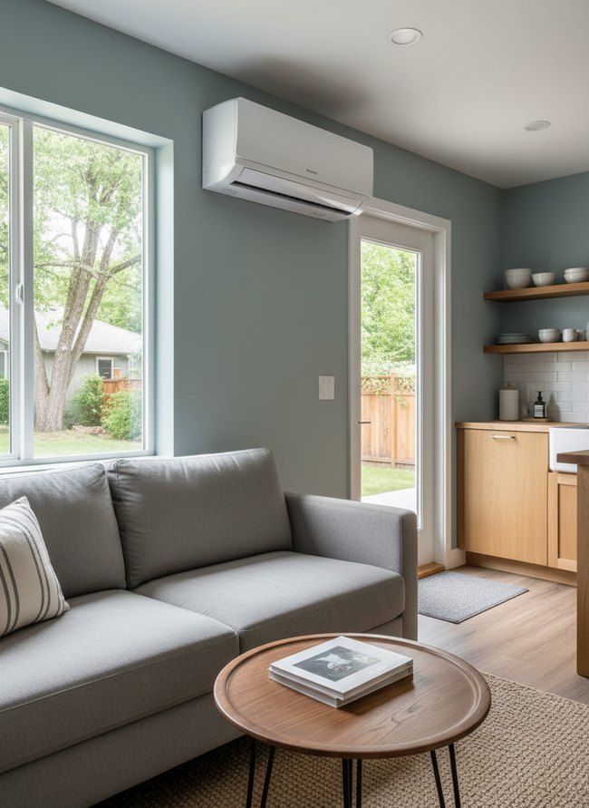 Sleek Ductless ADU System