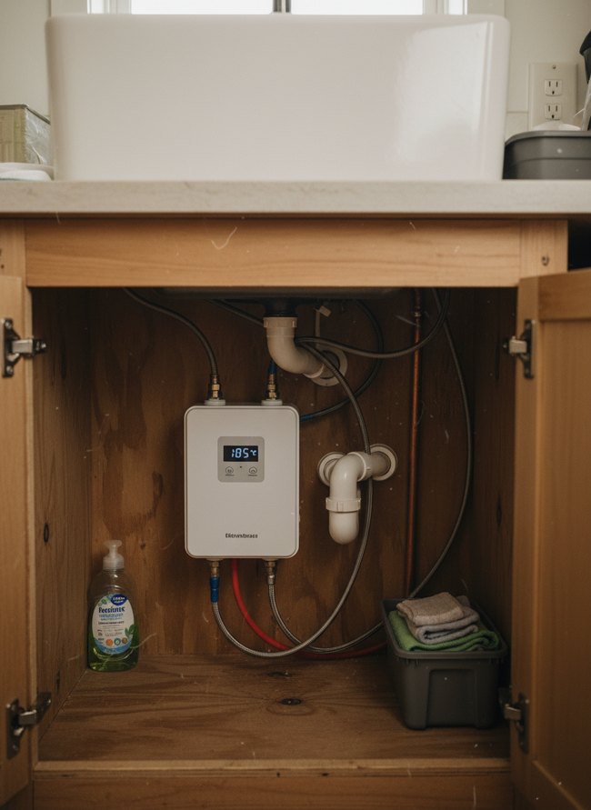 Under-Sink Point-of-Use Heater