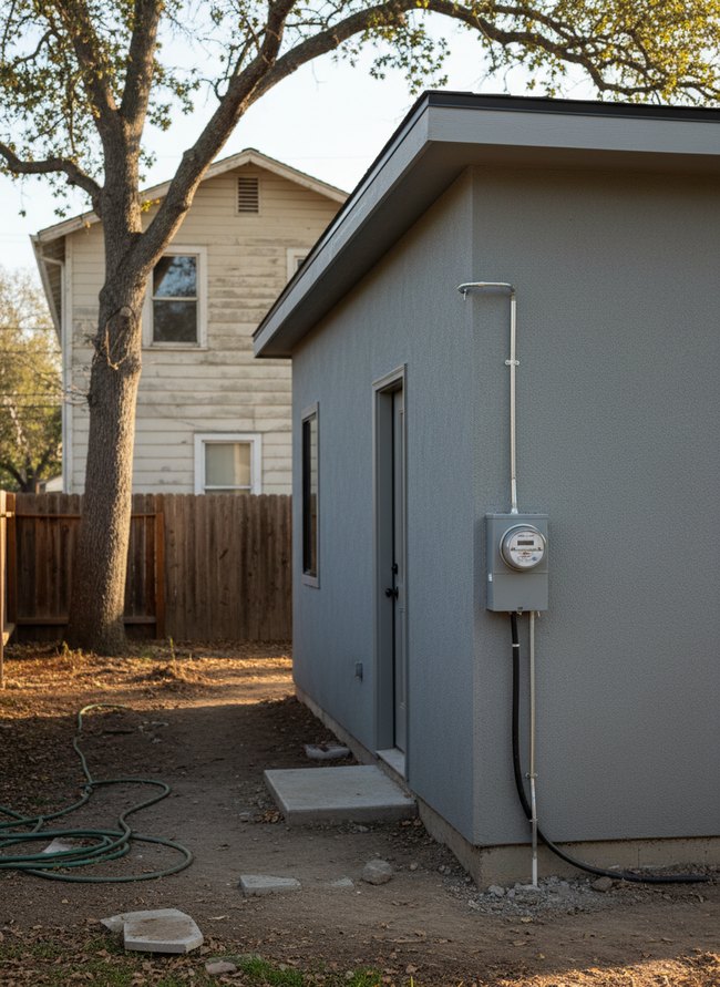 Undersized Utility Connection