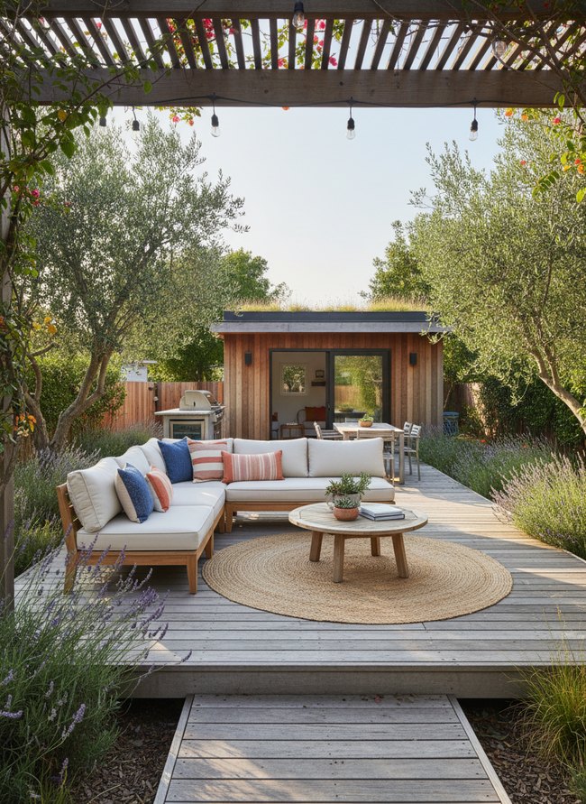 Open-Air Lounge Deck