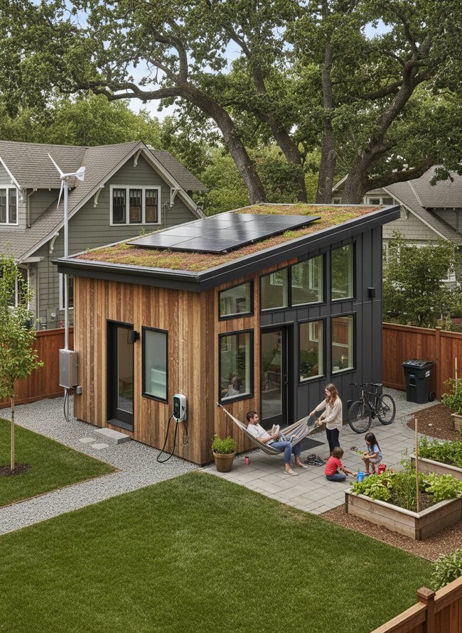 Sustainable Net-Zero Dwelling
