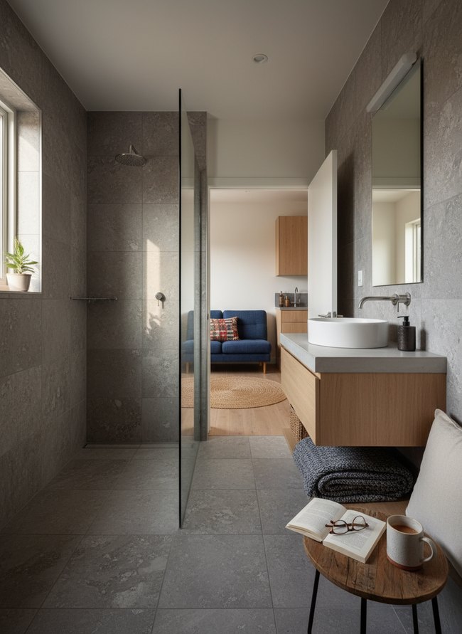 Streamlined Wet Room Design