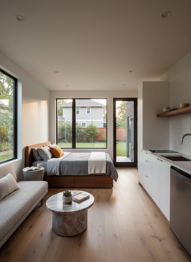 Sleek Minimalist ADU Design