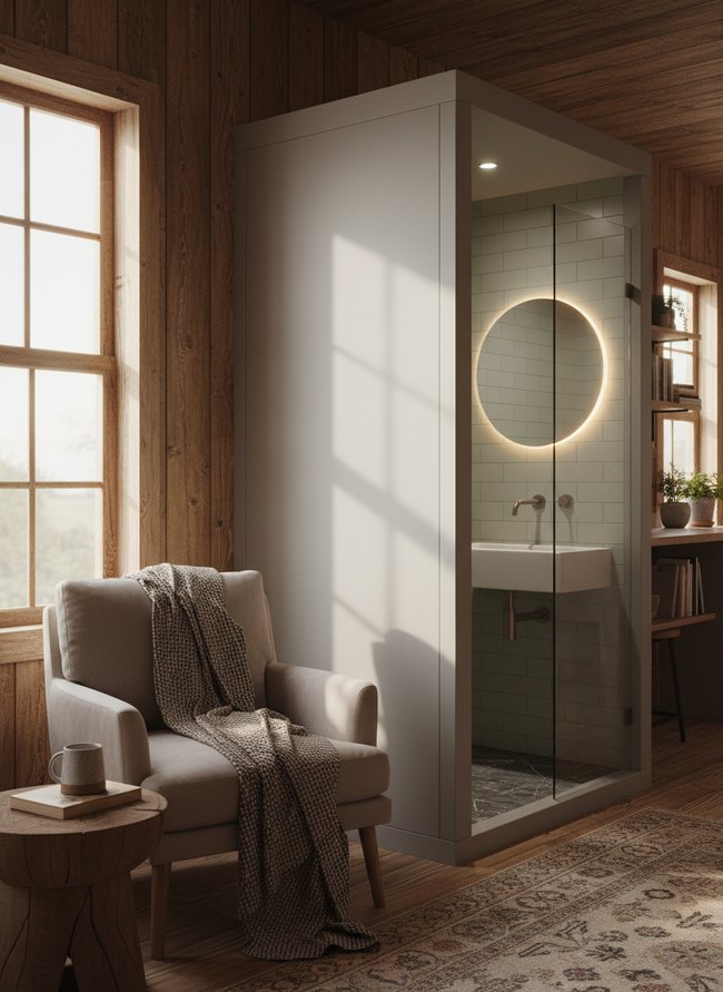 Modern Micro Bathroom Pod