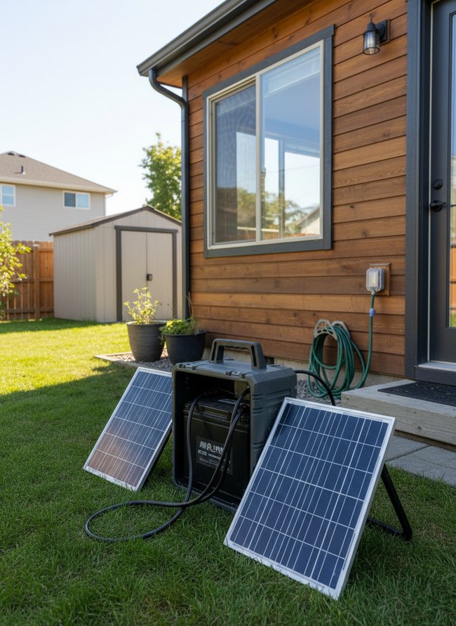 Portable Off-Grid Power Hub