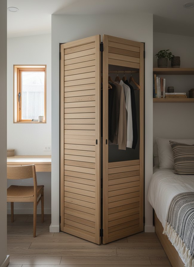 Wall-Mounted Folding Wardrobe