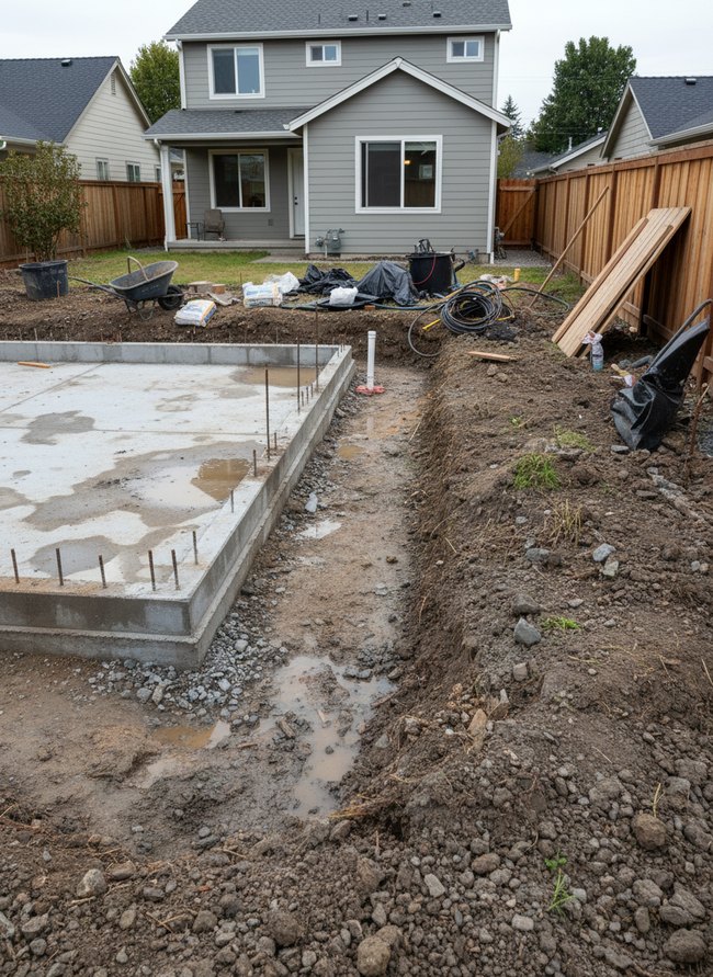 Neglected Site Grading