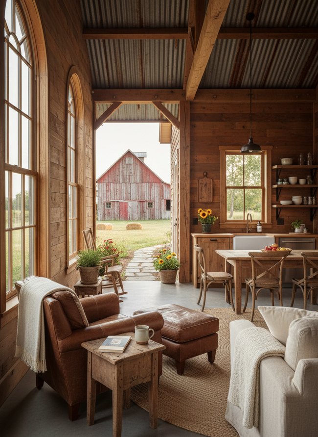 Silo Inspired Guest House