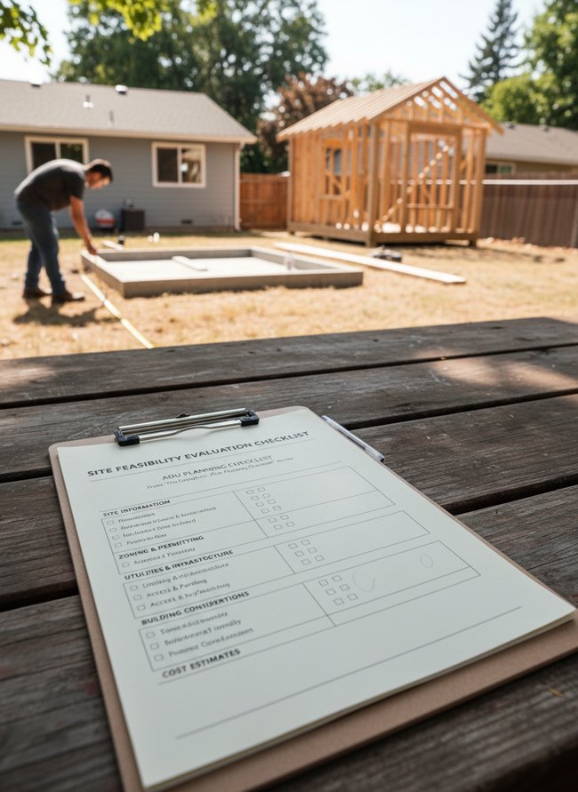 Site Feasibility Evaluation Checklist
