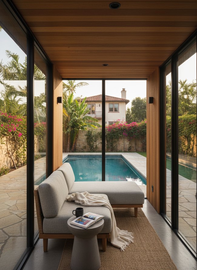 Sleek Contemporary Glass Haven