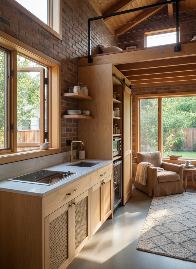 Integrated Studio Pantry