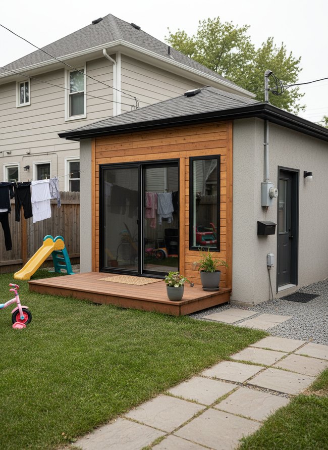 Compact Family Garage ADU