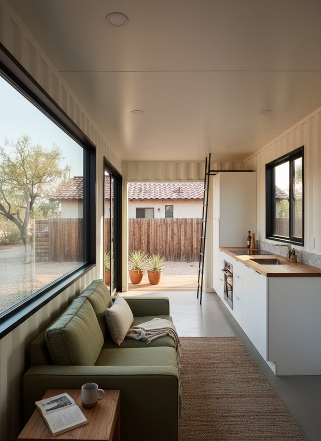 Minimalist Desert Box Residence