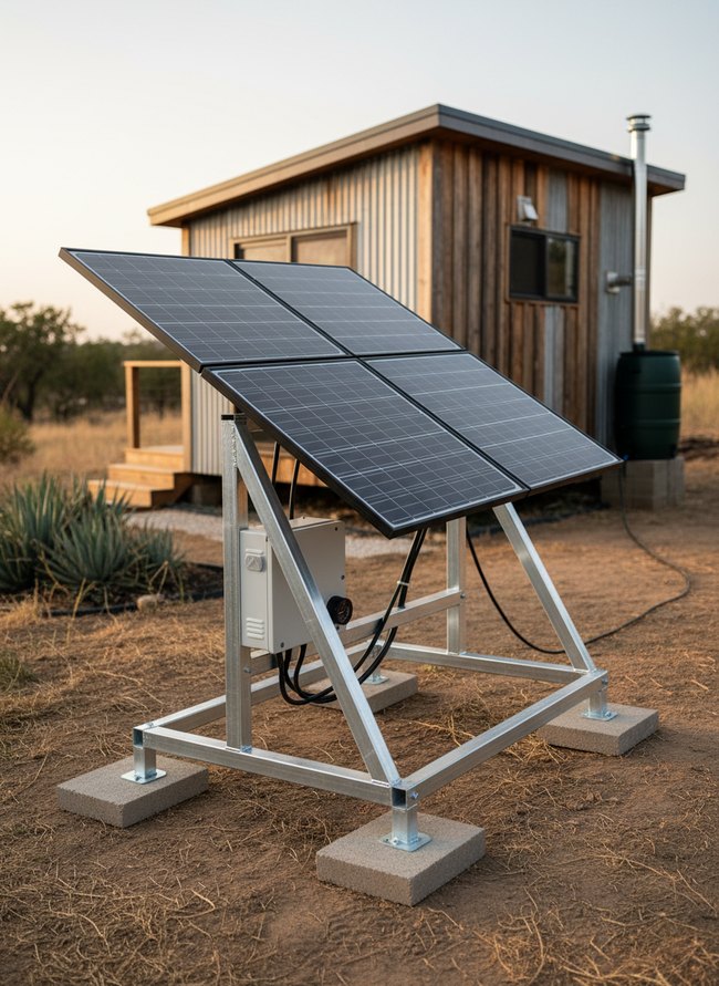 Portable Ground Mount Array