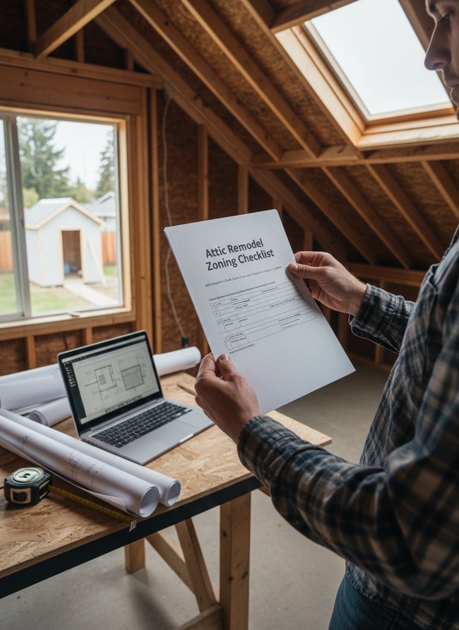 Attic Remodel Zoning Checklist