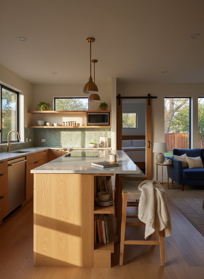 Multifunctional Island Prep